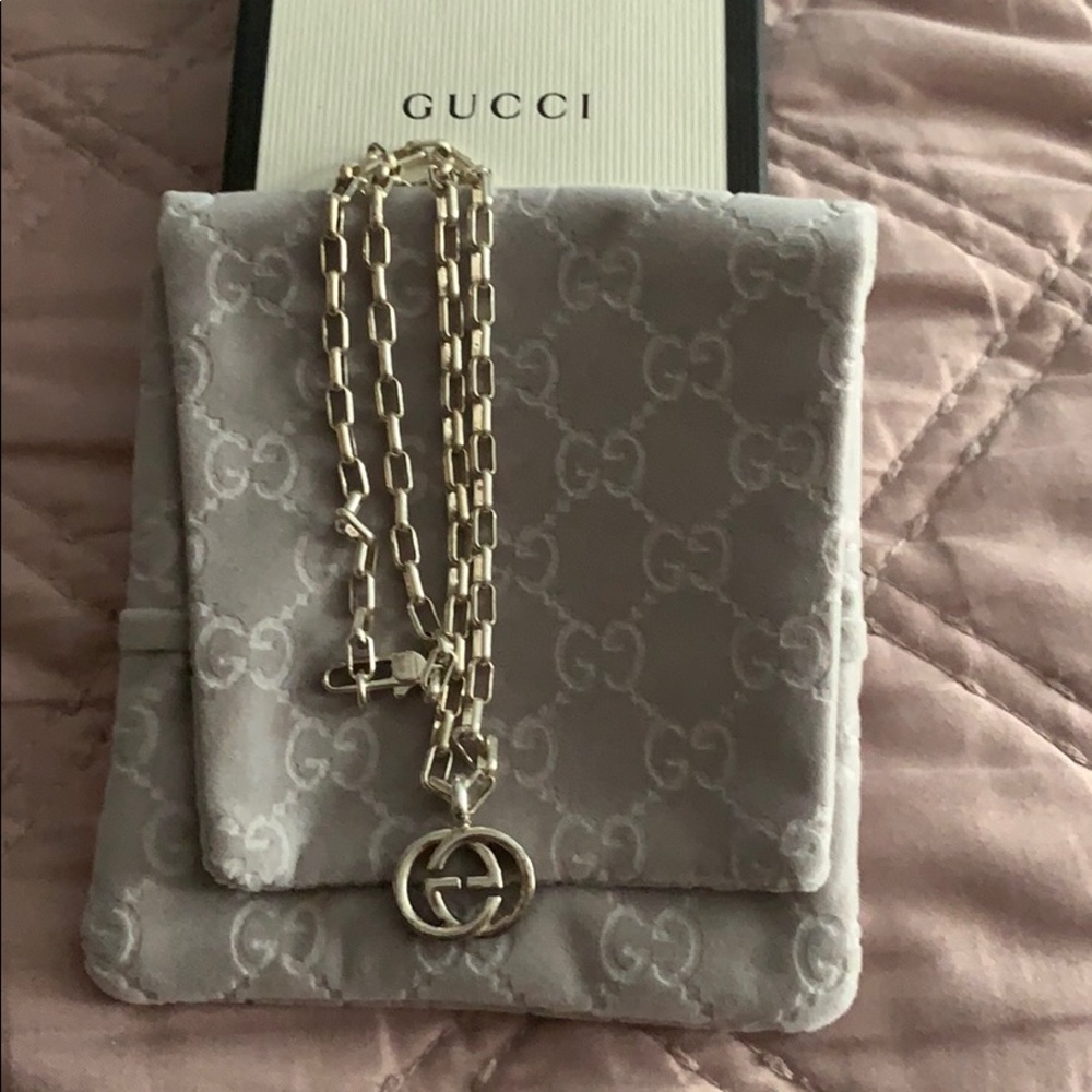Gucci Necklace- Sterling Silver 925
